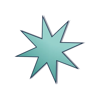 A decorative star for the hero section
